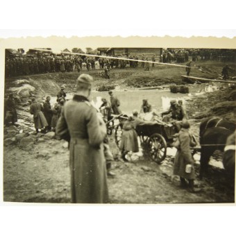 Duitse soldaatbeelden genomen in de vroege dagen van de oorlog. Espenlaub militaria